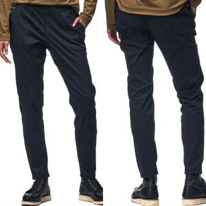 Indyeva Black Performance‎ Pants Womens Size XL Matkailu Straight Leg Hiking